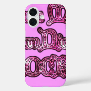 Hakuna Matata Communication ROCKS Art Print iPhone 16 Hülle