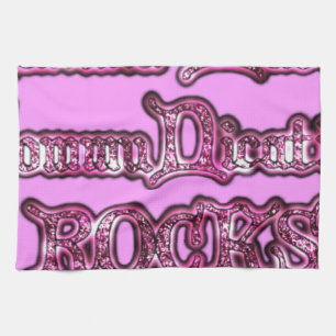 Hakuna Matata Communication ROCKS Art Print Küchentuch