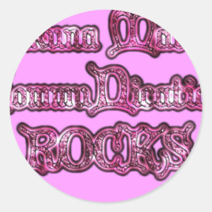 Hakuna Matata Communication ROCKS Art Print Runder Aufkleber