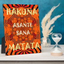 Hakuna Matata Einzigartig Außergewöhnlich modernes