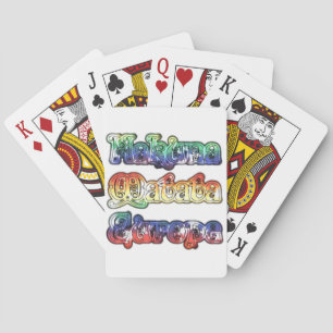 Hakuna Matata Europe Art Print/Graphic Spielkarten