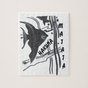 Hakuna Matata Fisch Kunst Druck