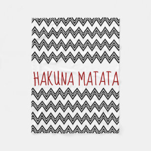 HAKUNA MATATA FLEECEDECKE