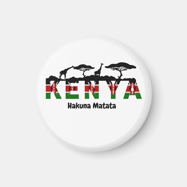 Hakuna Matata fridge magnet (Vorne)