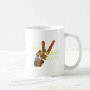 Hakuna Matata Frieden Kaffeetasse