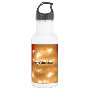 Hakuna Matata Frohe Weihnachten weiß Trinkflasche