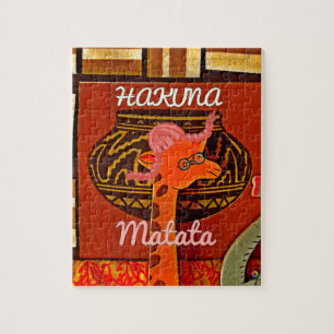 Hakuna Matata: Fröhliches Afrikanisches Kunst iPho