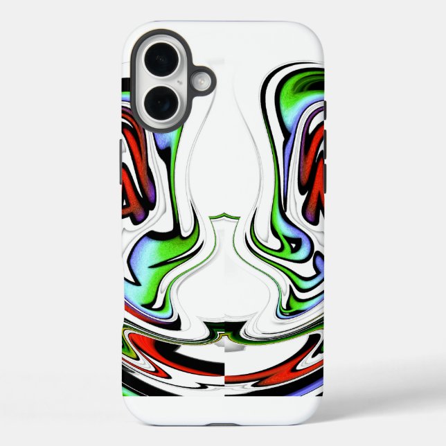 Hakuna Matata Funny Funny Fish Geschenk Farben iPhone 16 Plus Hülle (Rückseite)