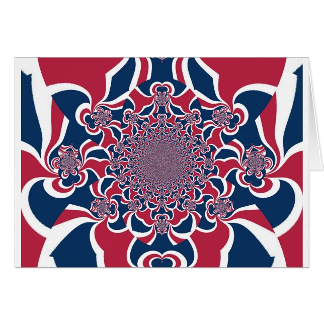 Hakuna Matata Gifts trendig stilvoll rot und blau. (Vorderseite (Horizontal))