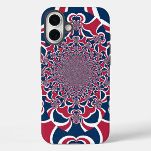 Hakuna Matata Gifts trendig stilvoll rot und blau. iPhone 16 Plus Hülle