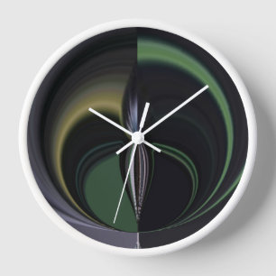 Hakuna Matata Girly Gifts Aurora Silver Lining Wanduhr