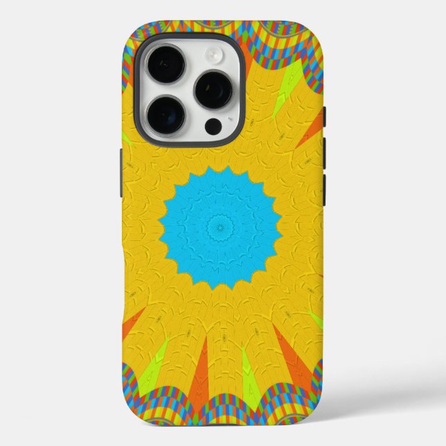 Hakuna Matata goldgelbes Ölgemälde iPhone 16 Pro Hülle (Rückseite)