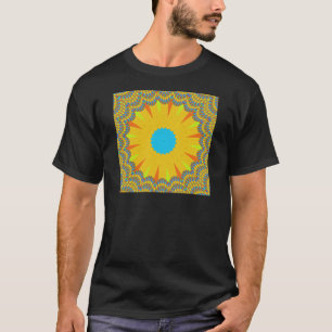 Hakuna Matata goldgelbes Ölgemälde T-Shirt
