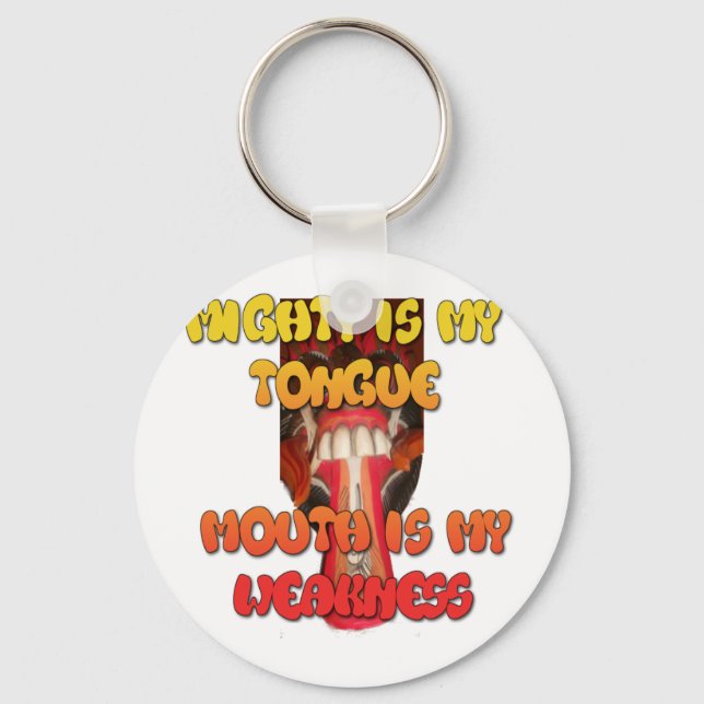 Hakuna Matata HAkuna Matata Big Mouth. Schlüsselanhänger (Vorderseite)