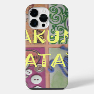 Hakuna Matata Handzeichen Kunst Druck iPhone Hülle