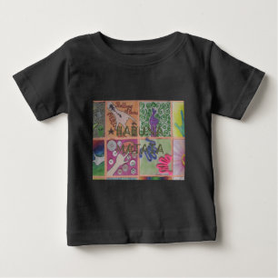 Hakuna Matata Handzeichen Kunst drucken Baby T-shirt