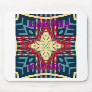 Hakuna Matata Hope Design Mousepad