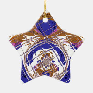 Hakuna Matata I Liebe Ethiopia Color design.pnng Keramik Ornament