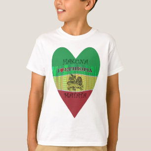 Hakuna Matata Ich liebe Äthiopien Farben.png T-Shirt