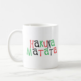 Hakuna matata kaffeetasse