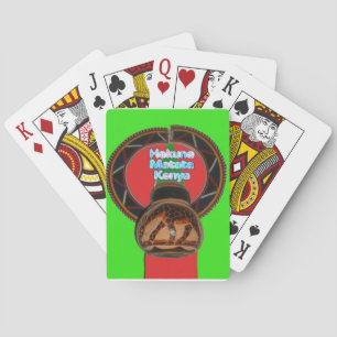 Hakuna Matata Kenya Art Print Spielkarten
