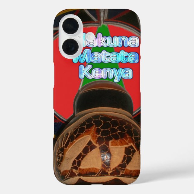 Hakuna Matata Kenya Art Print title_seo2 (Rückseite)