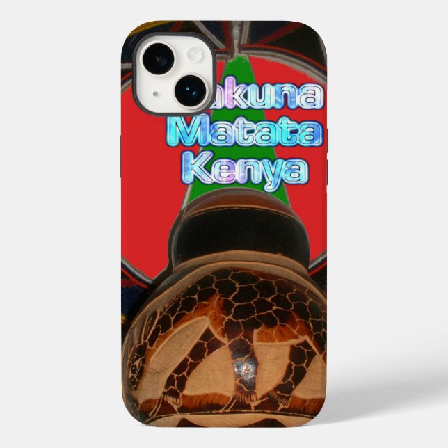 Hakuna Matata Kenya Art Print title_seo2 (Rückseite)