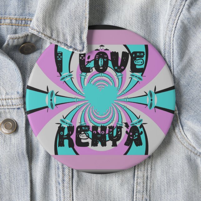 Hakuna Matata Kenya Button (Beispiel)