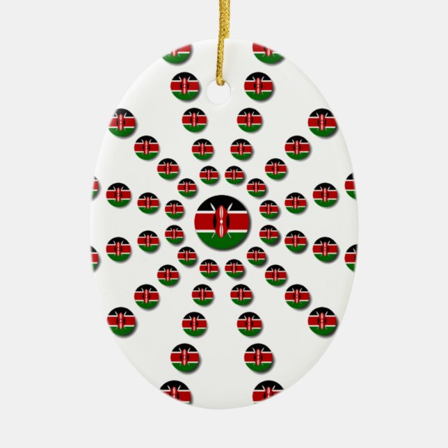 Hakuna Matata Kenya Keramikornament (Vorne)