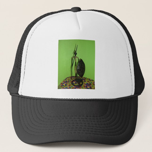 Hakuna Matata Kenya Maasai.JPG Truckerkappe (Vorderseite)