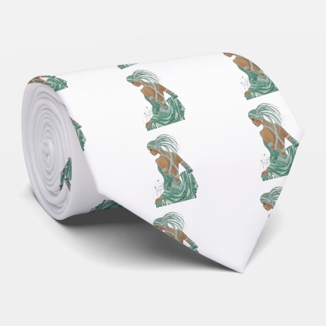 Hakuna Matata Ladys Going Green.png Krawatte (Gerollt)