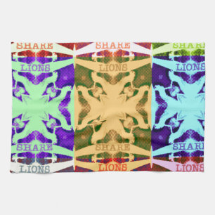 Hakuna Matata Löwengeschenk Geschirrtuch