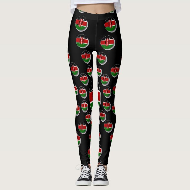 Hakuna Matata Make it Kenyan Leggings (Vorderseite)