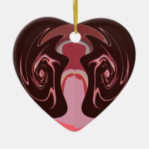 Hakuna Matata Maskenmann Farben Keramik Ornament