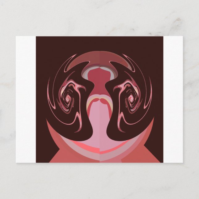 Hakuna matata Maskman Farben Postkarte (Vorderseite)