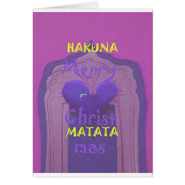 Hakuna Matata Merry Christmas Liebe Design.jpg (Vorne)