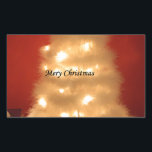 Hakuna Matata Merry Christmas white Rechteckiger Aufkleber<br><div class="desc">Während die Weihnachtsfarben rot erscheinen, gibt es eine besondere Möglichkeit, den phantastischen Weihnachtsschnee mit der Schönheit der Weihnachtslieder, -geschenke und -geschenke zu verbinden. Diese Zeit des Jahres ist, was Red Christmas Jingle Bells lasse Ihnen Erfahrung und haben einen gesegneten Nice Day HoHoHo! Frohe Weihnachten und ein glückliches Neues Jahr mit...</div>