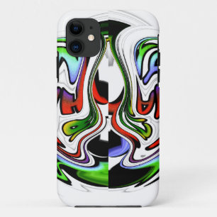 Hakuna Matata mit Abstraktem Whirl und Gradienten Case-Mate iPhone Hülle