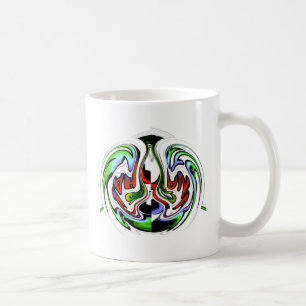 Hakuna Matata mit Abstraktem Whirl und Gradienten Kaffeetasse