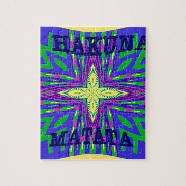 Hakuna matata Mombasa Kanga (Vertikal)