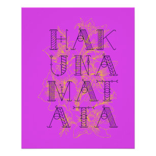 Hakuna Matata Poster