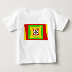 Hakuna Matata Rasta Farbe Rot Golden Grün Baby T-shirt