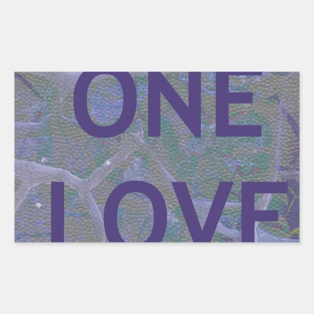 HAKUNA MATATA RECHTECKIGER AUFKLEBER (Vorderseite)