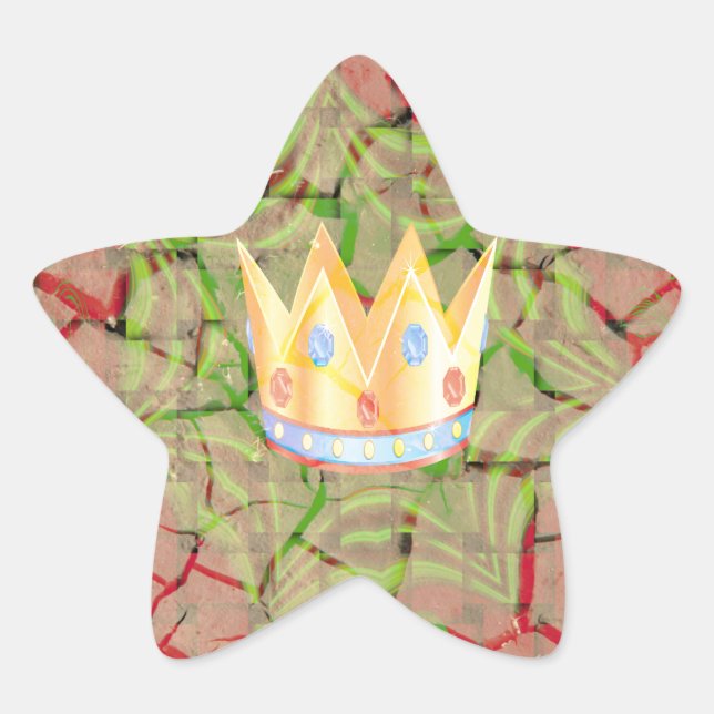 Hakuna matata  Stern-Aufkleber (Vorderseite)