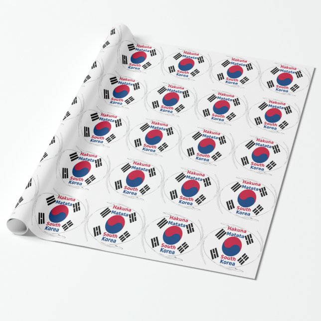 Hakuna Matata Südkorea Art Print/Graphic Geschenkpapier (Ungerollt)