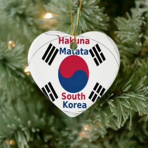 Hakuna Matata Südkorea Art Print/Graphic Keramikornament