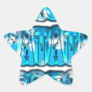 Hakuna Matata Südkorea Art Print/Graphic Stern-Aufkleber