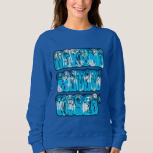Hakuna Matata Südkorea Art Print/Graphic Sweatshirt