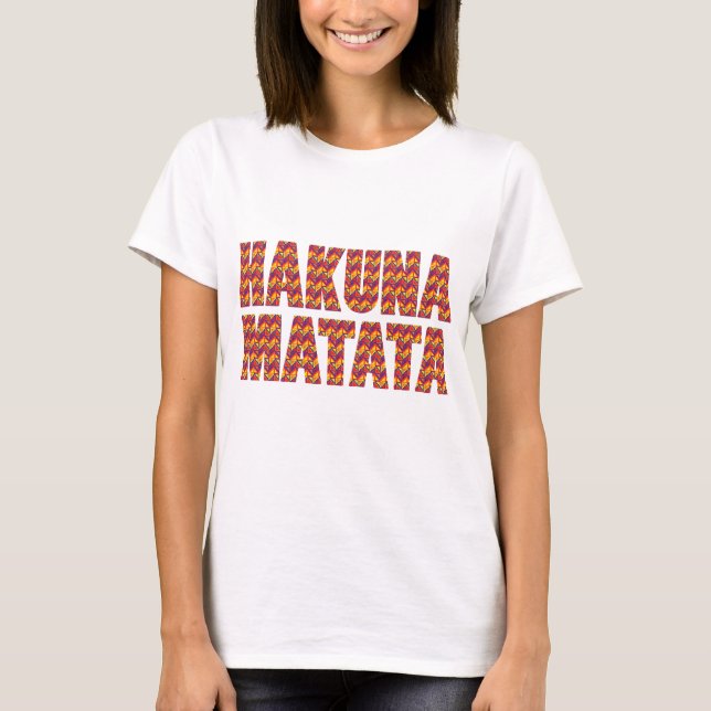 Hakuna Matata T-Shirt (Vorderseite)