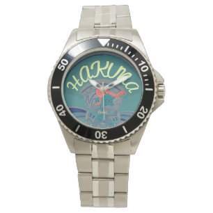 Hakuna Matata wasserfestes tolles Design Armbanduhr